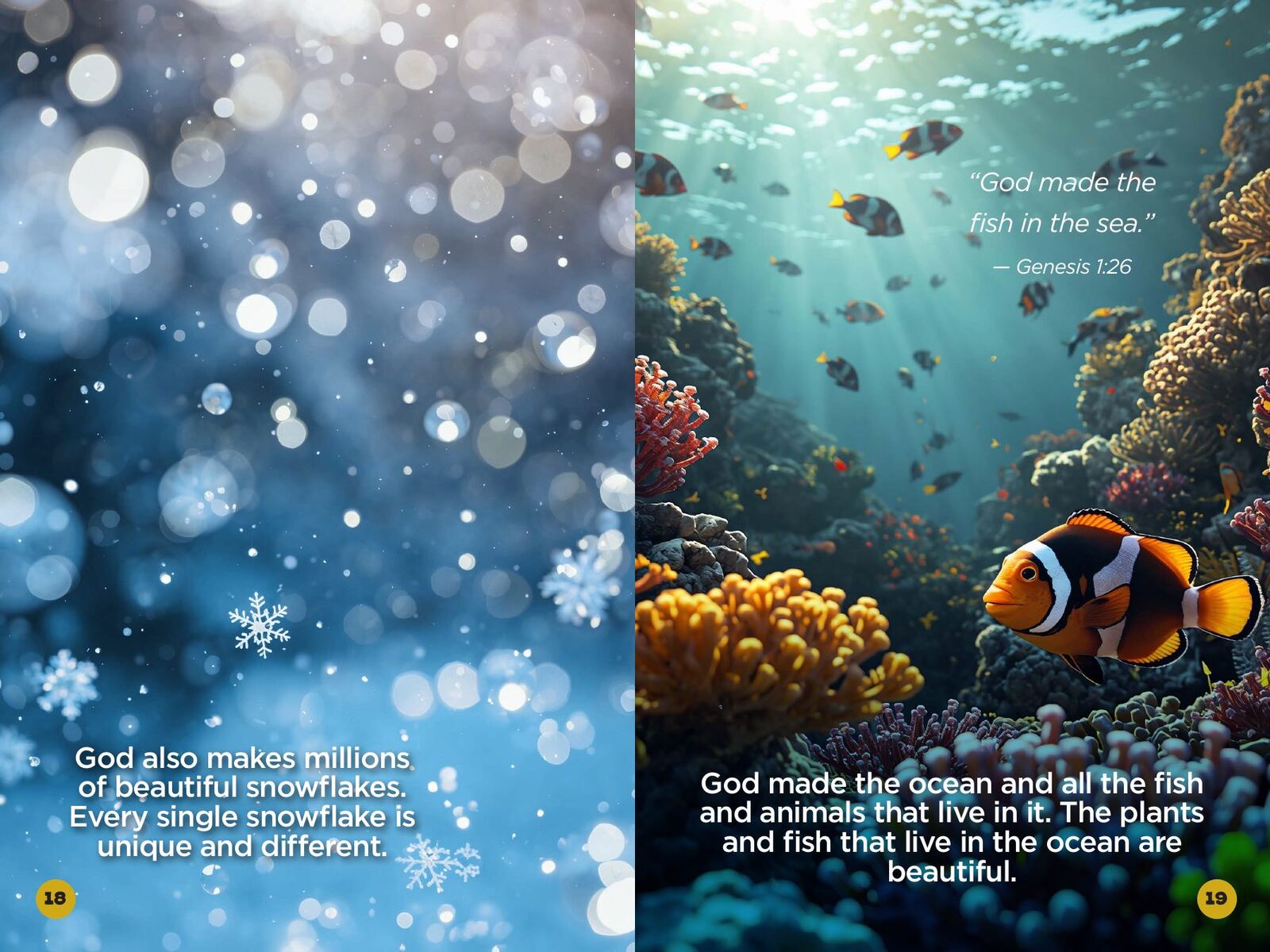 Where Does God Live?: page spread 5 from inside the book