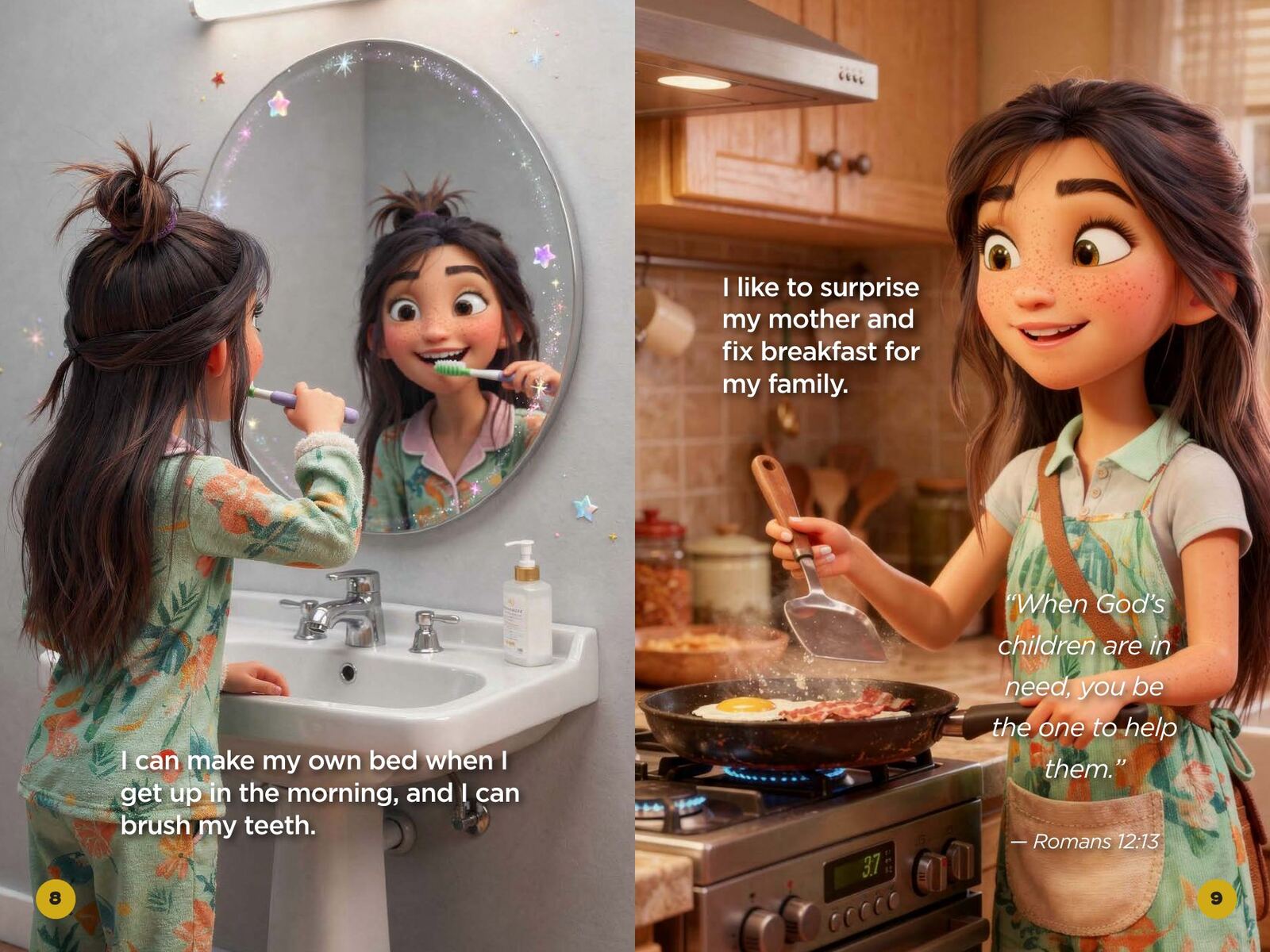 What Can I Be When I Grow Up?: page spread 3 from inside the book