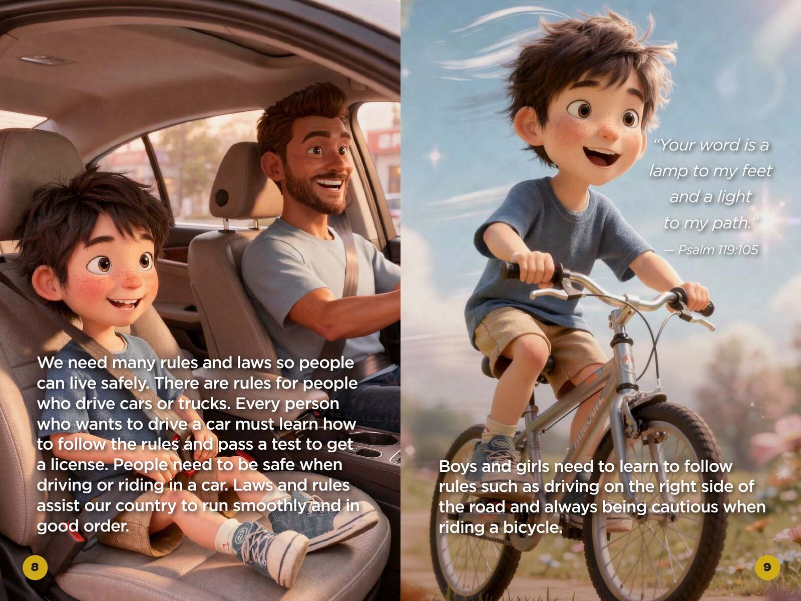 How Can I Choose Right From Wrong?: page spread 2 from inside the book