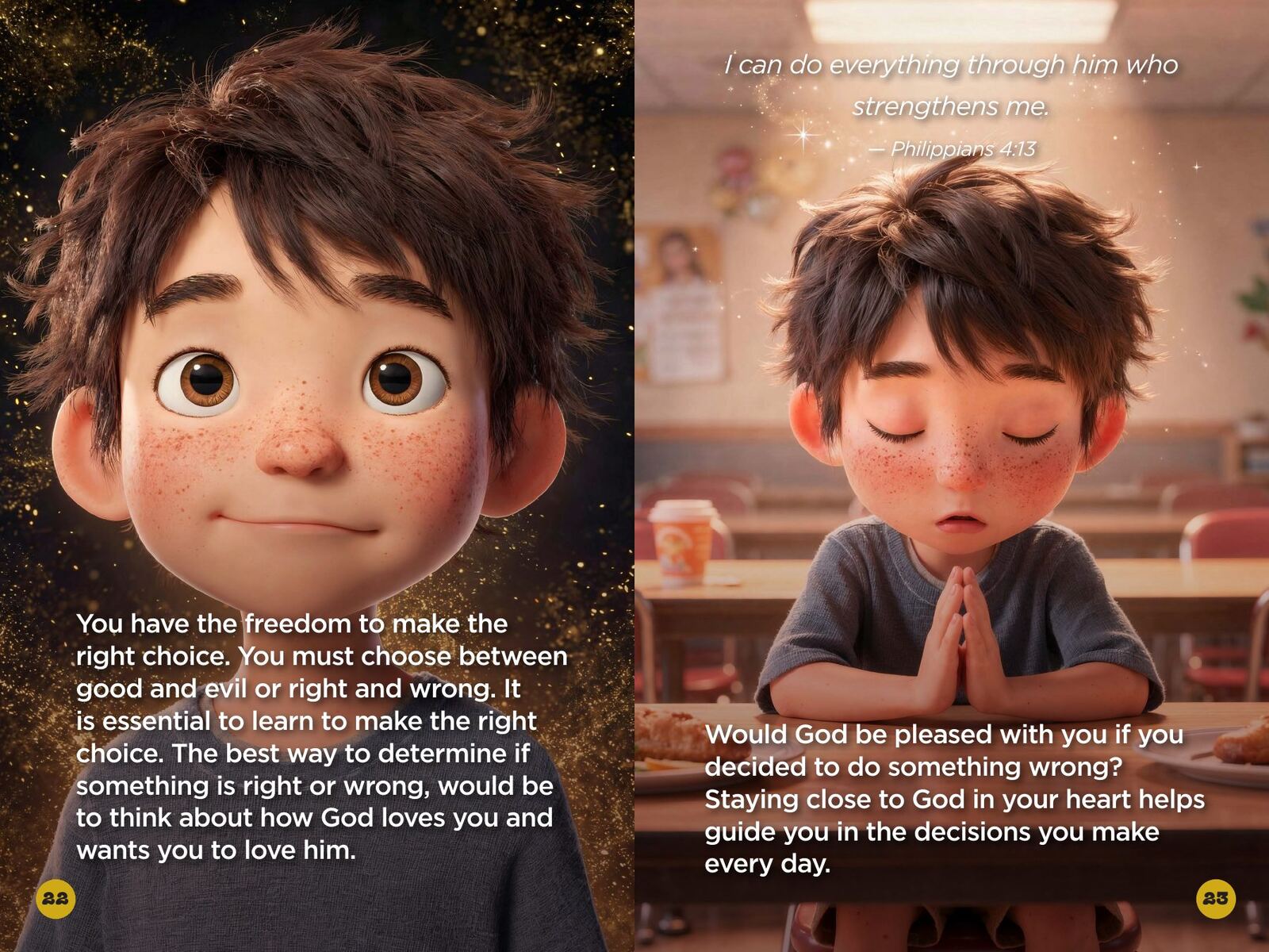 How Can I Choose Right From Wrong?: page spread 5 from inside the book