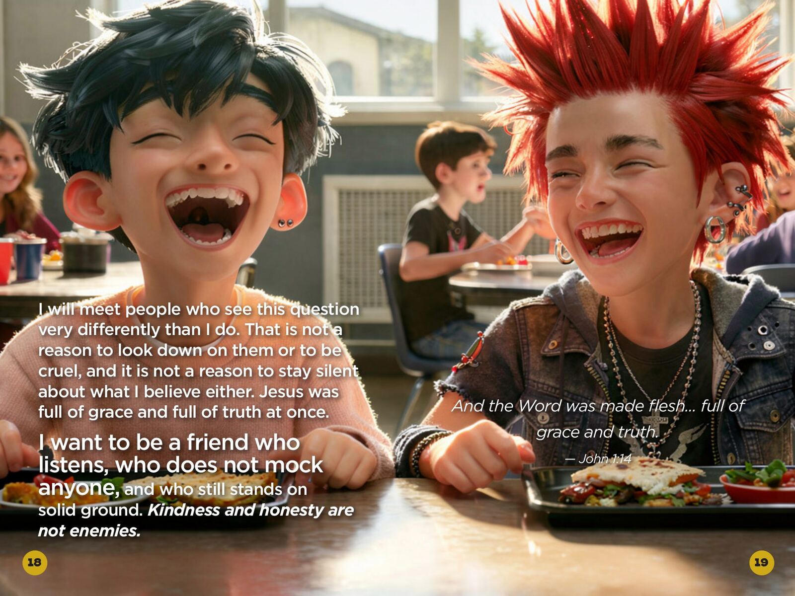 Society, Identity, and Community: page spread 4 from inside the book